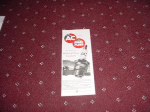 1952 AC Spark Plug ad #2