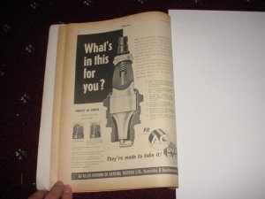 1955 AC Spark Plug ad from the UK #1