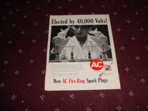 1960 AC Spark Plug ad #1