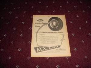 1955 Ace Rimbellisher ad from Great Britain