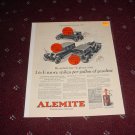 1926 Alemite Lubricant ad