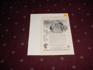 1913 American Chain Weed Chains ad