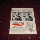 Auto-Lite Spark Plug ad with Joan Fontaine