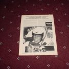 1966 Auto-Lite Spark Plug ad with Mario Andretti