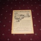 1955 Banbury Battery Garage ad from the UK