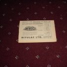 1956 Bitulac Sealent ad from the UK