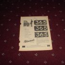 1956 Bluemels Number Plate ad from the UK