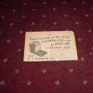 1952 Browning Battray ad from the UK