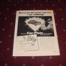 1951 Car-Plate Wax ad