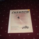 1947 Champion Spark Plugs ad