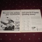 1961 Champion Spark Plugs Contest ad