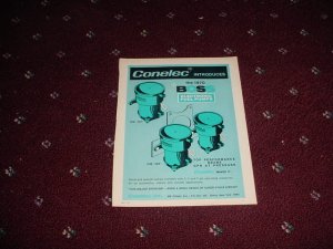 1970 Conelec Fuel Pumps ad
