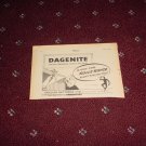 1952 Dagenite Battery ad from the UK