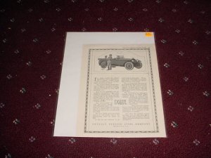 1918 Disteel Wheels ad