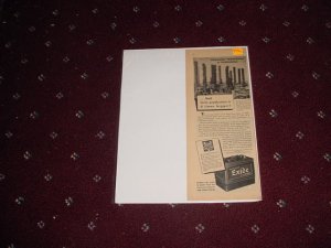 1944 Exide Battery ad #1