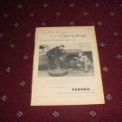 1958 Ferodo Brake Linings ad from the UK