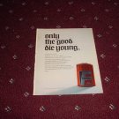 1969 Fram Oil Filter ad