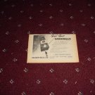 1954 Greenglo Anti-Freeze ad from the UK