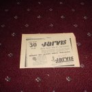 1956 Jarvis Motor Sales ad from the UK