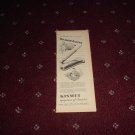 1952 Kismet Tire Gauge ad from the UK