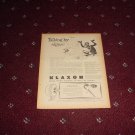 1955 Klaxon Parts ad from the UK
