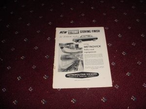 1955 Metropolitan-Vickers Infra Red Equipment ad from the UK