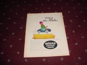 1960 Midas Muffler ad