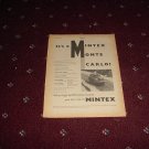 1955 Mintex Brake Liners ad from the UK