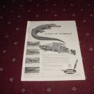 1958 Monroe Load Leveler Shock Absorber ad