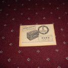 1955 Park Battery ad from the UK