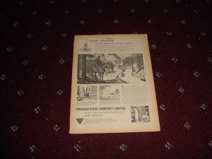 1954 Pressed Steel Company ad from the UK