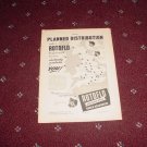 1952 Rotoflo Shock Absorbers ad from the UK