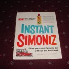 1959 Simoniz Car Wax ad
