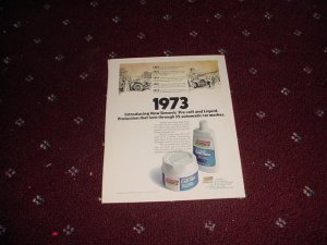 1973 Simoniz Car Wax ad