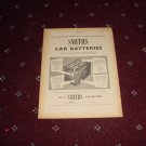 1955 Smiths Car Battery ad from the UK