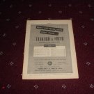 1952 Tankard & Smith Car Sales ad from the UK