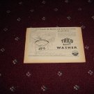 1954 Trico Windscreen Washer ad from the UK