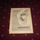 1952 Vandervell Bearings ad #1 from the Uk