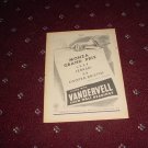 1952 Vandervell Bearings ad #6 from the UK
