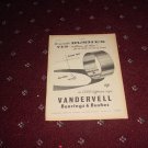 1955 Vandervell Bearings ad #2 from the UK
