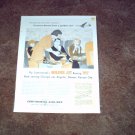 1959 Continental Golden Jet 707 Silver Anniversary ad