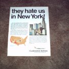 Continental Airlines ad #3