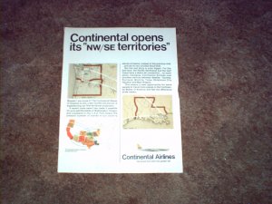 Continental Airlines ad #4