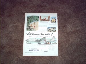 Douglas DC-6 Aircraft ad #2