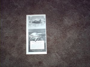 1950 Grumman Turbo-Jet Panther Aircraft ad