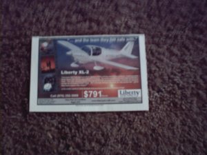 2001 Liberty XL-2 Aircraft ad