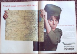Ozark Airlines ad #2