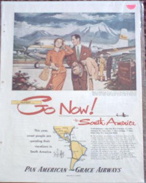 Pan American Grace Airways ad