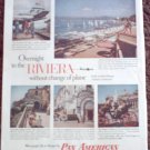 1953 Pan American Airlines ad