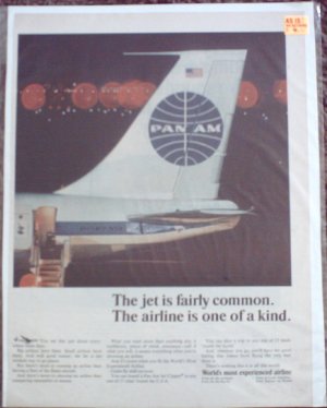 Pan Am Airline ad #11